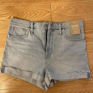 Madewell The Perfect Jean Short NWT 31